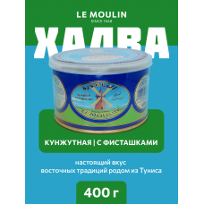 Халва кунжутная с фисташками 400г